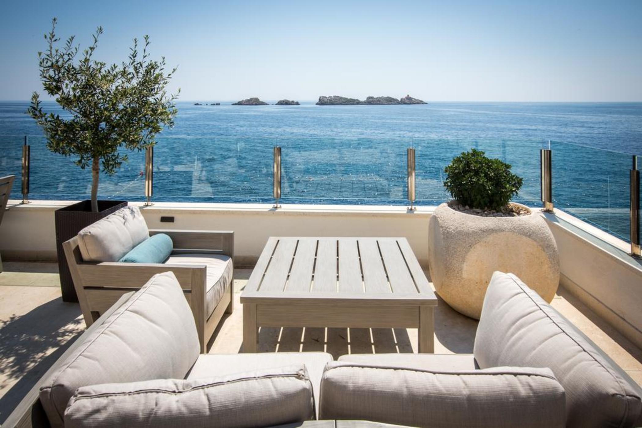 Royal Ariston Hotel Dubrovnik Exterior photo The view from the rooftop terrace