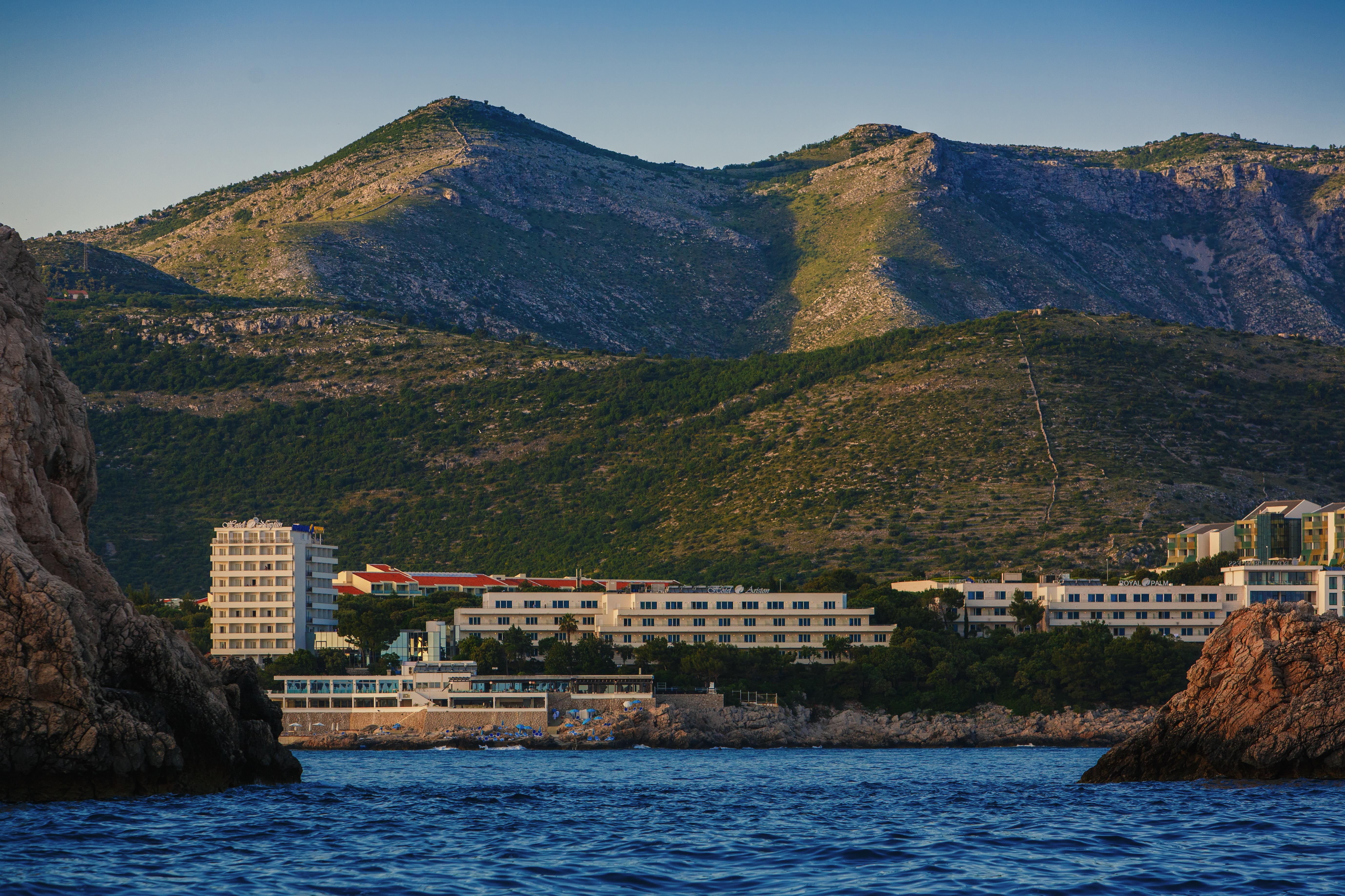 Royal Ariston Hotel Dubrovnik Exterior photo View of the resort from the sea